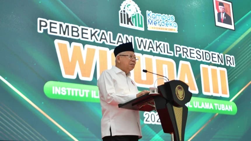 Di Hadapan Wisudawan IIK-NU Tuban, Wapres: Tenaga Kesehatan Indonesia Dibutuhkan Negara Lain
