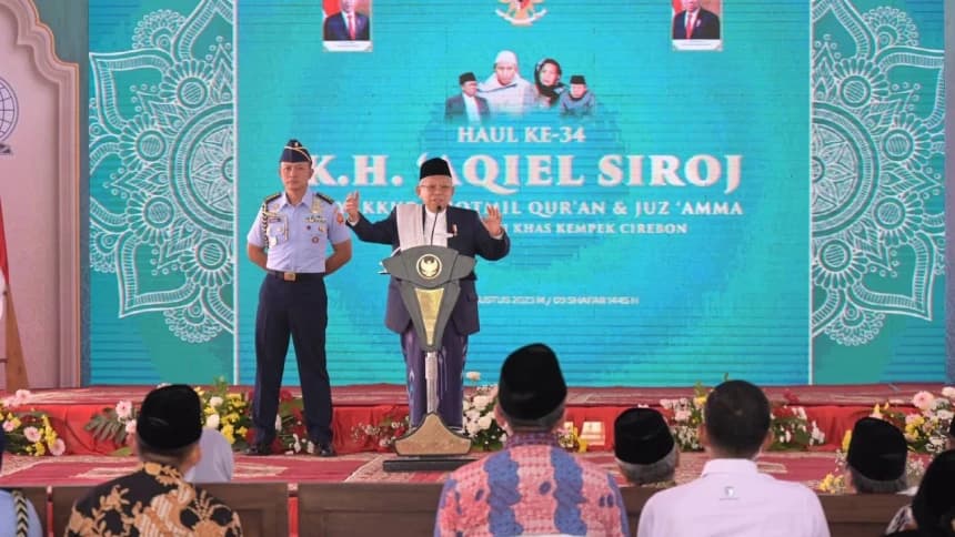 Wapres Ibaratkan Pesantren sebagai Transmisi Arus Listrik, Ini Maknanya
