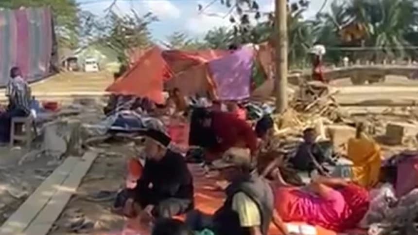 Banjir Putus Akses, Stok Logistik di Langkahan Langka, Warga Kelaparan