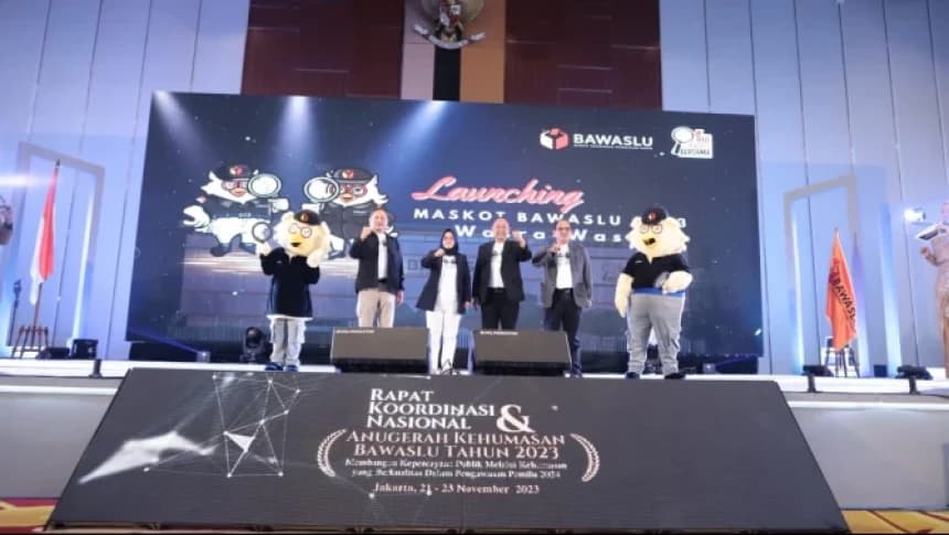 Jelang Masa Kampanye Pemilu 2024, Bawaslu Luncurkan Maskot Burung Hantu ‘Wasra-Wasri’ 
