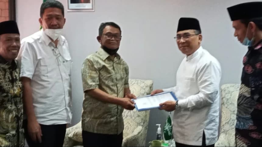 Kunjungi PBNU, Gubernur Sulteng Sampaikan Rencana Pembangunan UNU