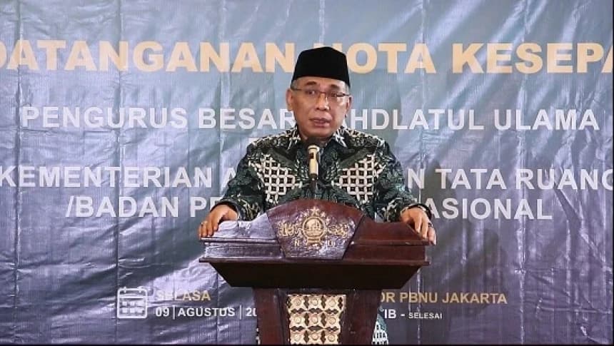 Urusan Tanah Selesai, Gus Yahya: Renaisans Ekonomi bagi NU