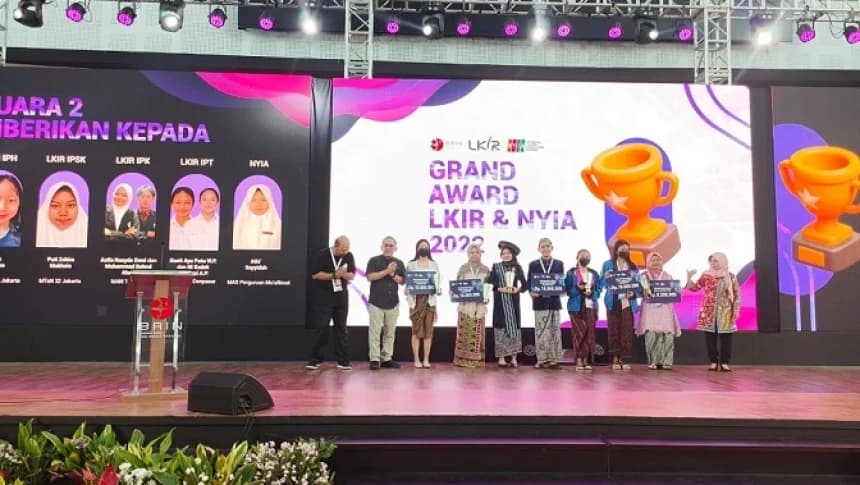 28 Siswa Madrasah Raih Penghargaan Lomba Karya Ilmiah dan National Young Inventors Award BRIN