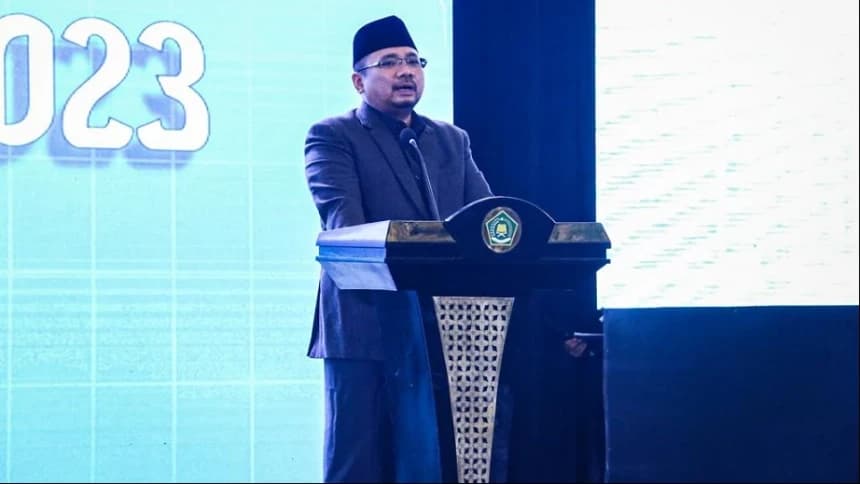 Identik dengan Humor, Gus Yaqut Harap Makin Banyak Santri Memimpin Negeri
