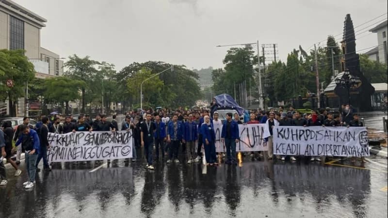 PMII Kota Semarang Gelar Aksi Tolak KUHAP Baru, Soroti Sejumlah Pasal Bermasalah