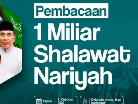 PBNU Serukan Baca 1 Miliar Shalawat Nariyah Peringati Hari Santri 2023