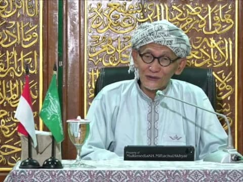 KH Miftachul Akhyar Jelaskan 3 Tingkatan Zikir