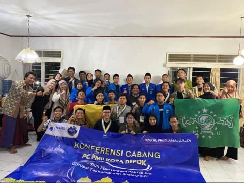 Cucu KH Faqih Maskumambang, Ahmad Mustafad Muchtar Nakhodai PMII Depok 2024-2025