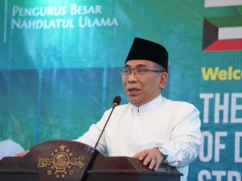 Di Depan Delegasi Sekolah Tinggi Pertahanan Inggris, Gus Yahya Kisahkan Peran Ulama dalam Pembentukan NKRI