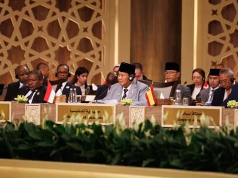 Di Yordania, Indonesia Sampaikan 4 Komitmen Bantuan untuk Rakyat Palestina
