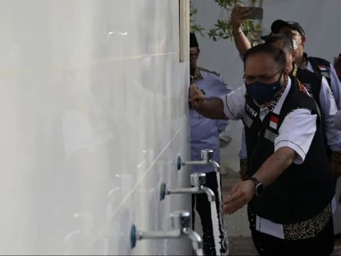 Tinjau Fasilitas Layanan di Armuzna Jelang Puncak Haji, Menag: Sekarang Tinggal Tawakal