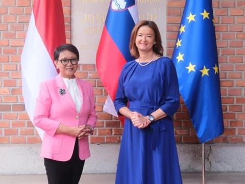 Menlu RI Apresiasi Slovenia yang Akui Negara Palestina: Berada pada Sisi Sejarah yang Benar