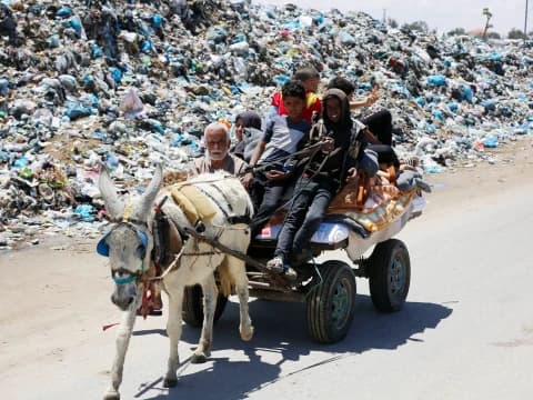 250 Ribu Pengungsi Palestina Diminta Pergi dari Khan Younis