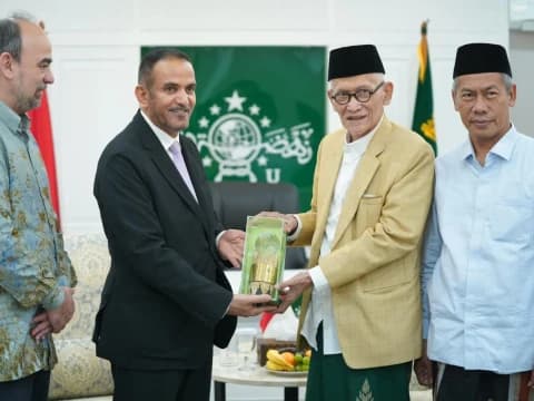 Komite Tinggi Persaudaraan Manusia Ajak PBNU Kerja Sama Promosikan Toleransi Beragama di Asia Tenggara