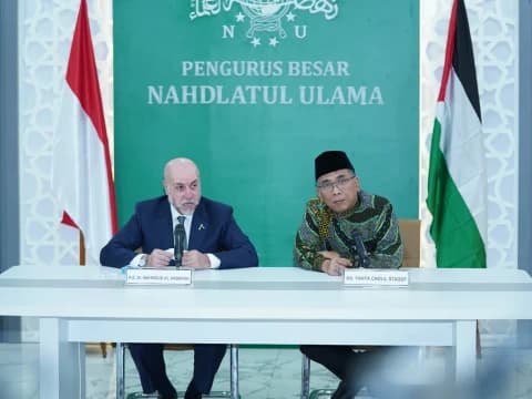Gus Yahya Tegaskan Pembantaian di Palestina adalah Bencana Bagi Umat Manusia