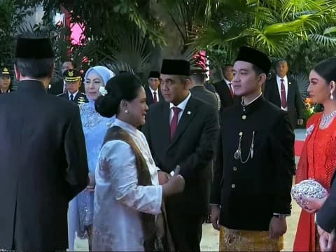 Ketika Pelantikan Presiden dan Wapres RI bagai 'Halal Bihalal' Keluarga