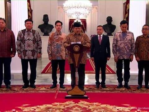 Ada 7 Menko di Kabinet Merah Putih Prabowo-Gibran, 5 Orang Ketum Parpol