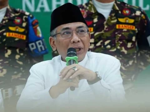 Penuhi Undangan Kiai Sepuh, Gus Yahya Hadiri Silaturahim Mustasyar-Syuriyah di Pesantren Lirboyo