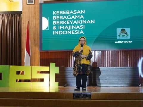 Alissa Wahid Sebut Kebebasan Beragama di Indonesia Masih Jauh dari Semangat Bhinneka Tunggal Ika