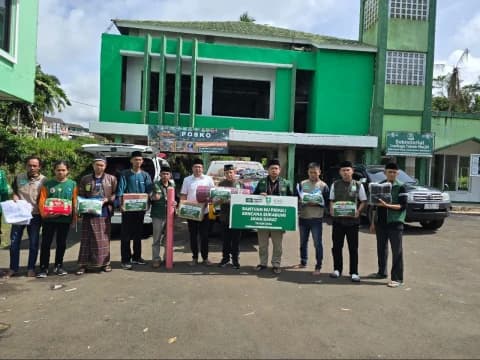 NU Peduli Salurkan Bantuan untuk Warga di 39 Kecamatan dan 202 Desa Terdampak Bencana Sukabumi