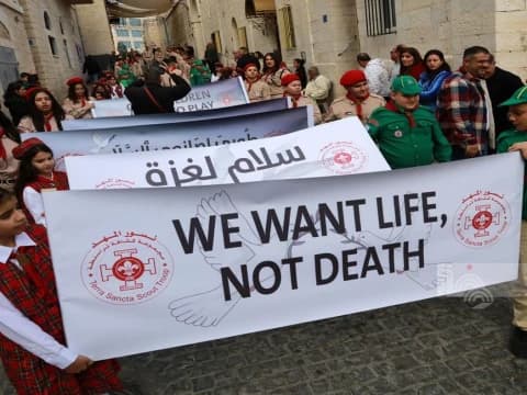 Israel Terus Targetkan Warga Sipil, Perayaan Natal Sederhana di Tepi Barat Palestina Dipenuhi Rasa Cemas