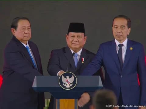 Didampingi SBY-Jokowi, Presiden Prabowo Luncurkan Badan Pengelola Investasi Danantara