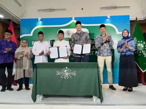 PBNU Teken Kerja Sama soal Kesejahteraan Masyarakat, Sertifikasi Halal, dan Kesehatan
