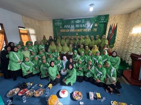 Silaturahim Pererat Nahdliyin, PCNU Paniai Papua Gelar Halal Bihalal dan Harlah Muslimat-Fatayat NU