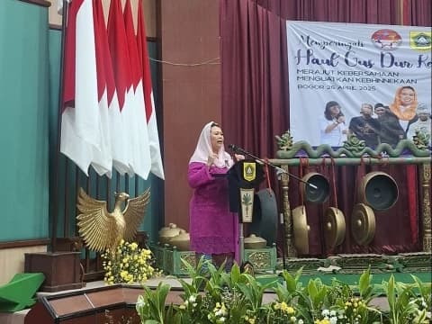 Hadiri Haul Ke-15 Gus Dur di Bogor, Yenny Wahid: Jaga Indonesia dengan Prinsip Kemanusiaan dan Keadilan