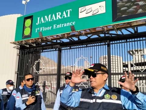 Pos-Pos Petugas Penentu Kelancaran Lalu Lintas Jamaah di Jamarat Mina