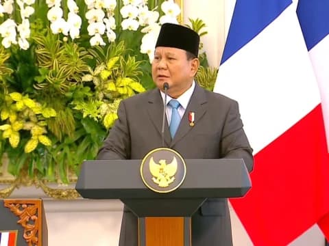 Prabowo Serukan Solusi Dua Negara agar Konflik Israel-Palestina Reda