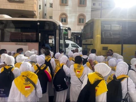 Jamaah Haji Mulai Diberangkatkan Menuju Arafah, 3.000 Bus Disiapkan