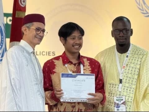 Wakili Indonesia dalam Forum Diplomasi di Afrika, Kader NU Tunisia Bicara AI dan Iklim