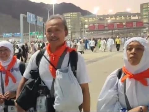 Jamaah Haji Indonesia Bersyukur Tuntaskan Fase Armuzna