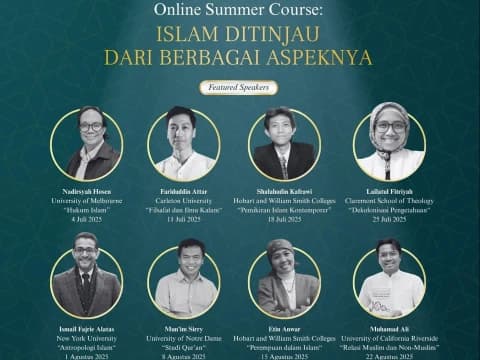 PCINU AS-Kanada Buka Summer Course Bertema Islam Ditinjau dari Berbagai Aspeknya, Daftar di Sini