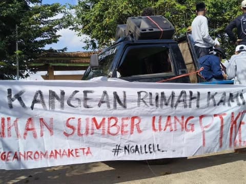 Masyarakat Sekitar Tolak Penambangan Migas di Pulau Kangean