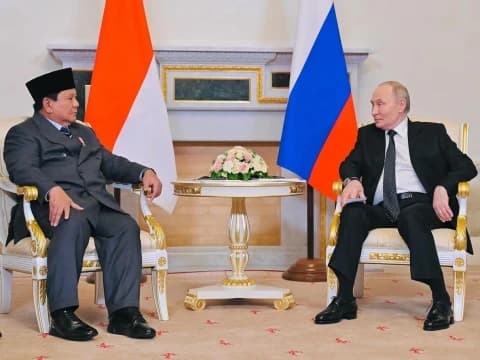 75 Tahun Hubungan Indonesia-Rusia, Putin Ajak Kerja Sama Nuklir dan Soroti Peran RI di BRICS