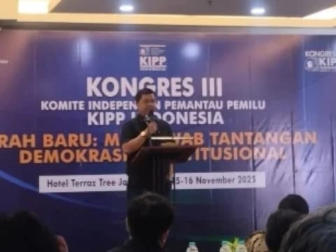 Kongres KIPP ke-3, Upaya Jawab Arah Baru Pemantauan Pemilu di Tengah Tantangan Demokrasi