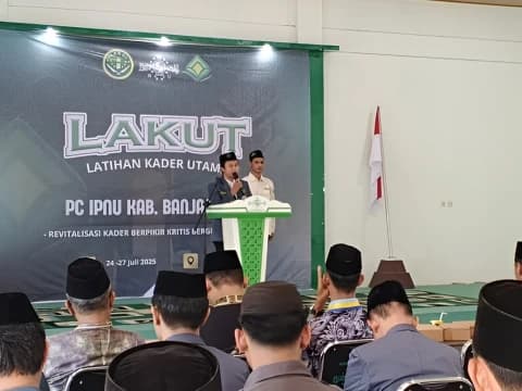 Cetak Sejarah, IPNU Banjar Kalsel Gelar Lakut Pertama Tingkat Cabang di Kalimantan