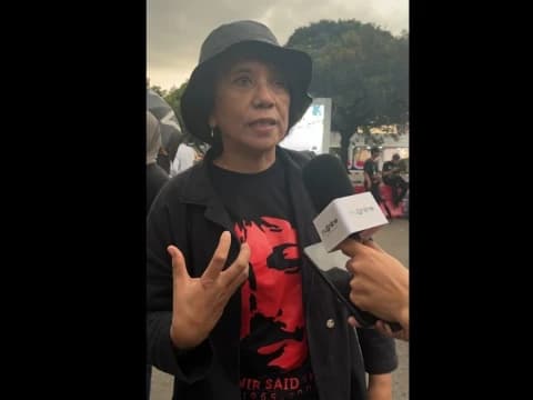 Hadiri Aksi Kamisan Jelang HUT Ke-80 RI, Istri Munir: Kemerdekaan Belum Sepenuhnya Dirasakan Rakyat