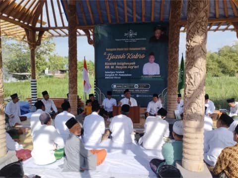 KH Fahmi Amrullah Hadziq, Cucu Pendiri NU, Pimpin Ijazah Kubro di Pleret Bantul
