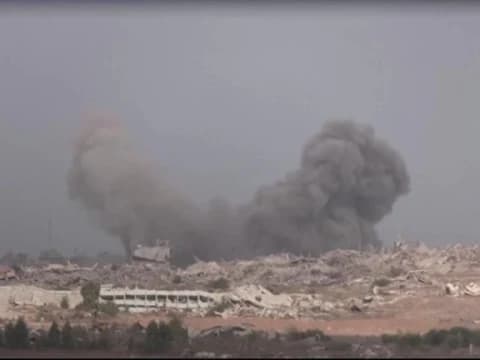 Serangan Israel ke Gaza Terus Berlanjut Setelah Kesepakatan Gencatan Senjata Diumumkan