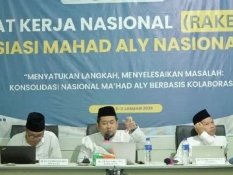Rakernas Perdana Asosiasi Ma'had Aly Indonesia Dorong Kolaborasi Nasional dan Internasional Ma’had Aly