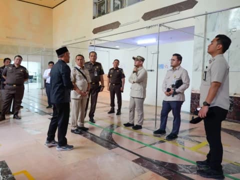 Kemenhaj dan Kejaksaan Agung Tinjau Aset Perhajian di Arab Saudi