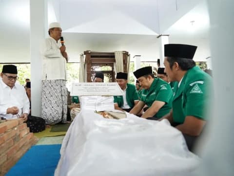 GP Ansor Gelar Ijazah Kubro Amalan Surat Al-Fatihah KH Abbas Buntet