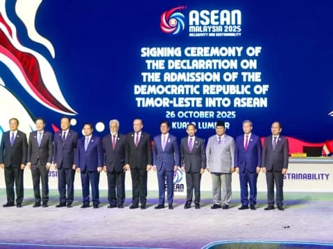 Timor Leste Resmi Jadi Anggota Ke-11 ASEAN pada KTT Ke-47 di Kuala Lumpur