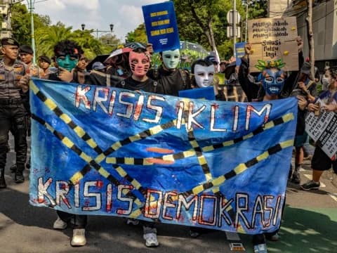 Peringati Sumpah Pemuda, Gen Z Tuntut Aksi Nyata Pemerintah Atasi Krisis Iklim