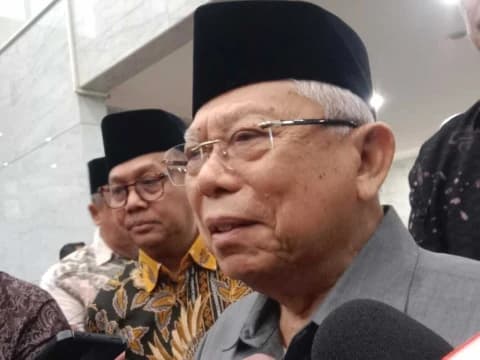 Respons KH Ma'ruf Amin soal Pembangunan Pesantren Gunakan APBN