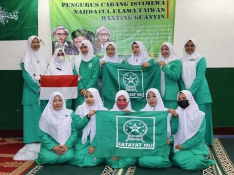 Fatayat NU Guanyin-Zhongli Jadi Wadah Baru Perempuan Nahdliyin di Taiwan