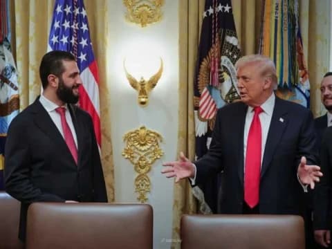 Presiden Suriah Temui Trump di Gedung Putih, Dorong Pencabutan Sanksi dan Pemberian Bantuan